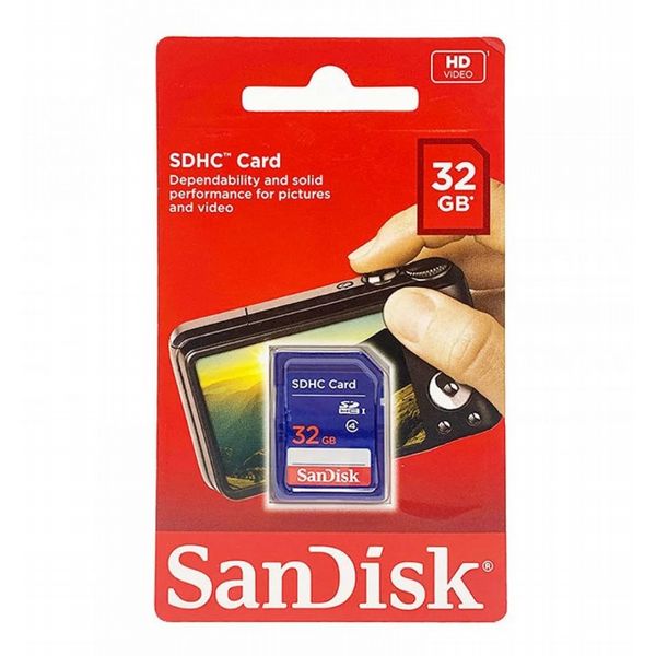 Sandisk 32GB SDHC Class 4 Memory Card - SD7040