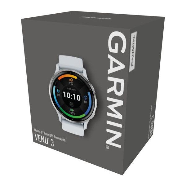 Garmin Venu 3 - Silver & Whitestone