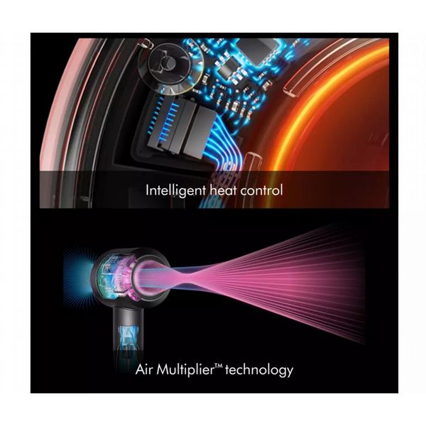 Dyson Supersonic Nural Hair Dryer Straight & Wavy Red Velvet & Gold