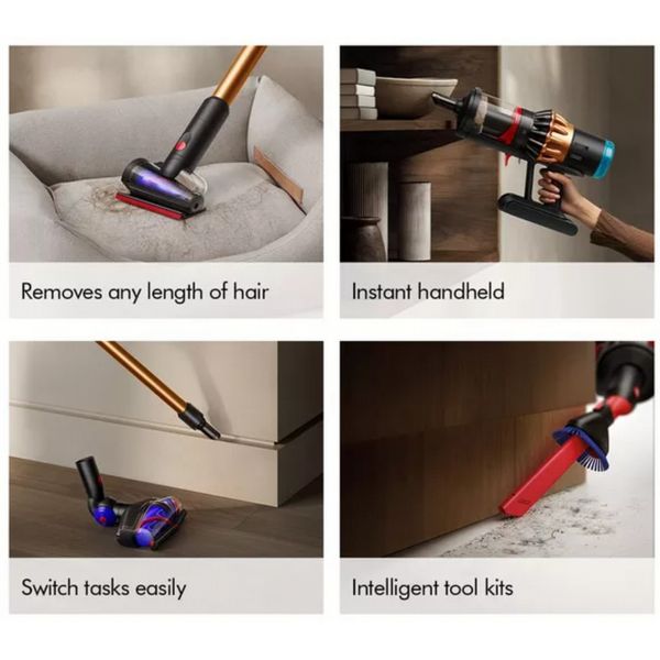 Dyson V16 Piston Animal DS60 Cordless Vacuum Cleaner - Black Copper