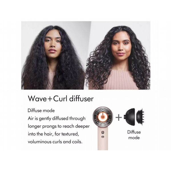Dyson Supersonic Nural Curly and Coily Hair Dryer - Ceramic Pink