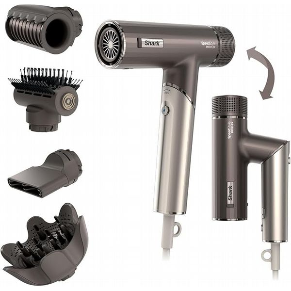 Shark Speedstyle Pro Flex 4-in-1 High-Velocity Hair Dryer System Hd542Uk