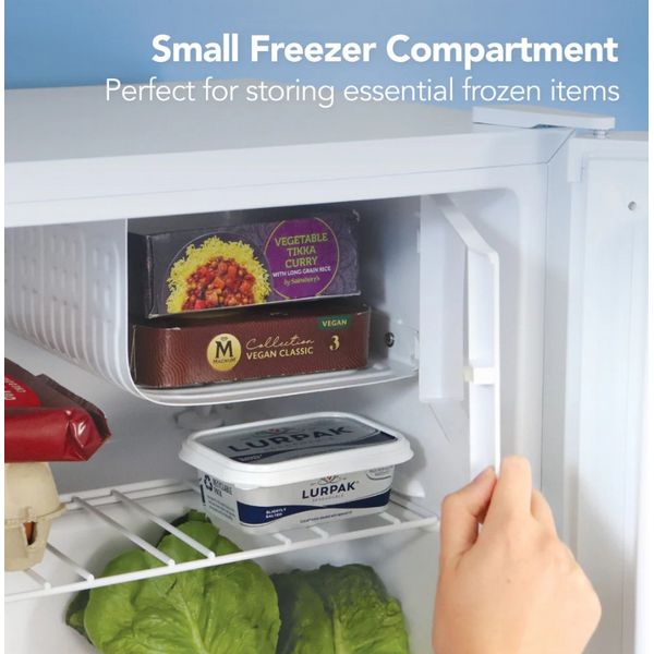 Igenix 41L Table Top Fridge With Lock White