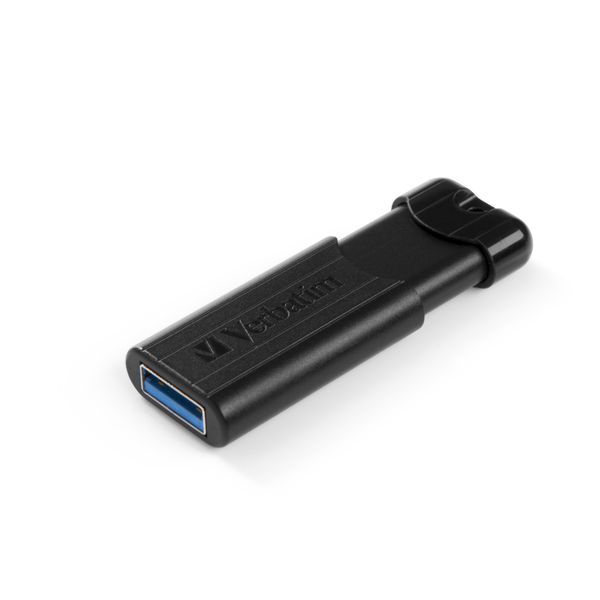 Verbatim Black Pinstripe 256GB USB 3.0 Flash Drive 49320