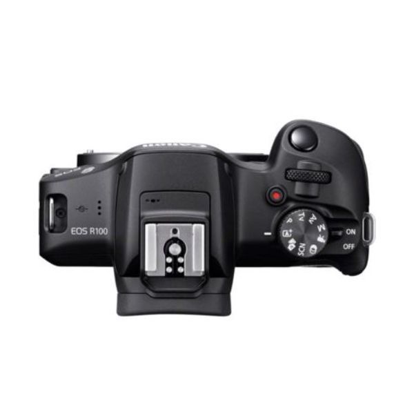 Canon R100 + 18-45mm Lens +HAMA SDXC 256GB Card