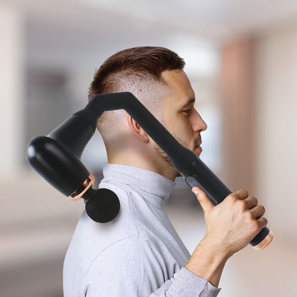 Back and Neck Massager with Extended Handle