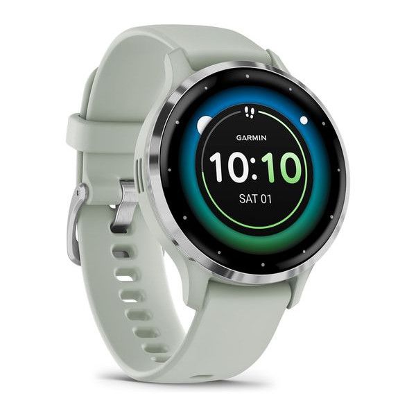 Garmin Venu 3S - Silver & Sage Grey