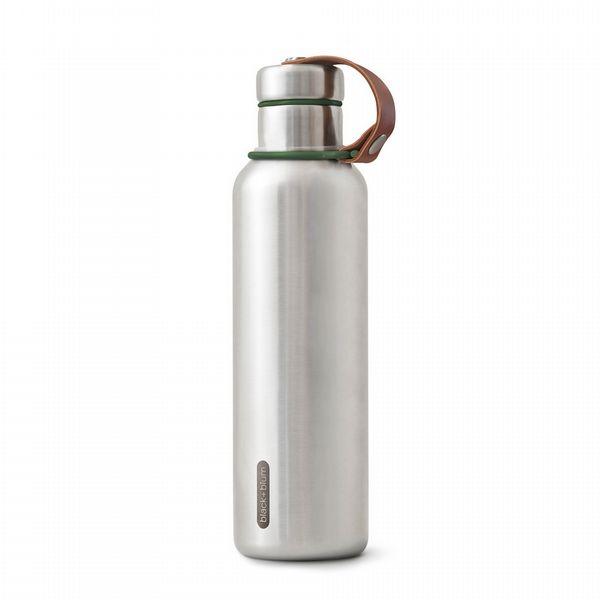 Black + Blum Insulated Water Bottle Large Olive (New Version)