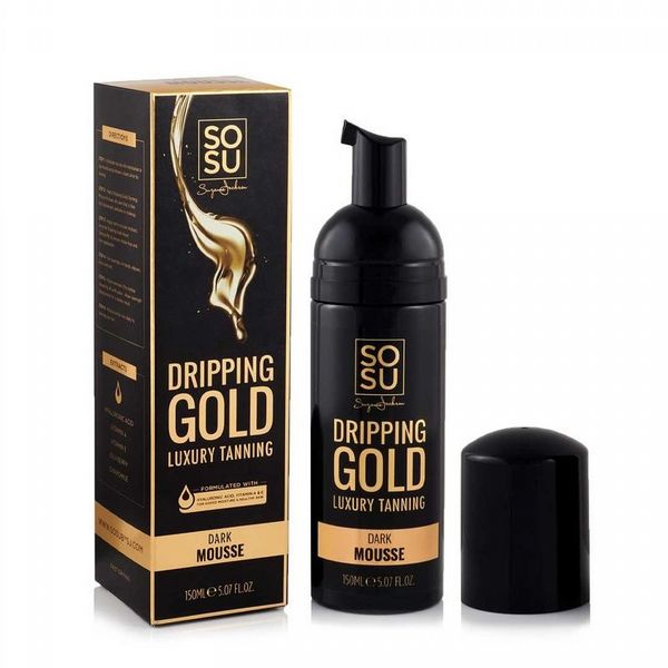 Dripping Gold Luxury Tanning Mousse - Dark