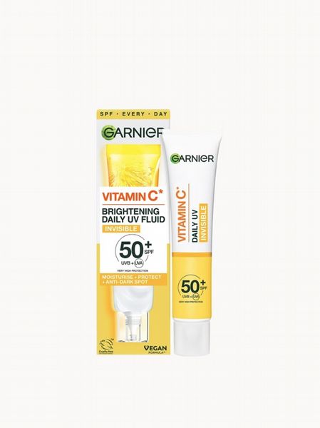Garnier Vitamin C Daily UV Invisible Brightening Fluid SPF50+ 40ml