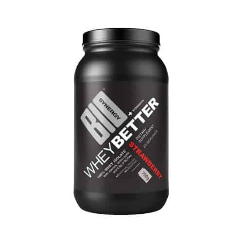 BIO-SYNERGY - Whey Better 100% Protein - Strawberry - 750g - vegetarian